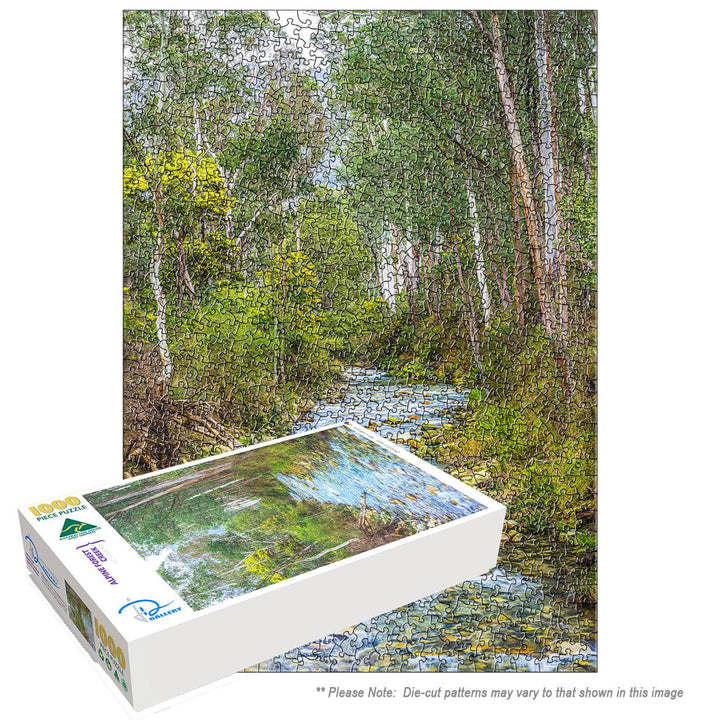 Alpine Forest Creek (Portrait)