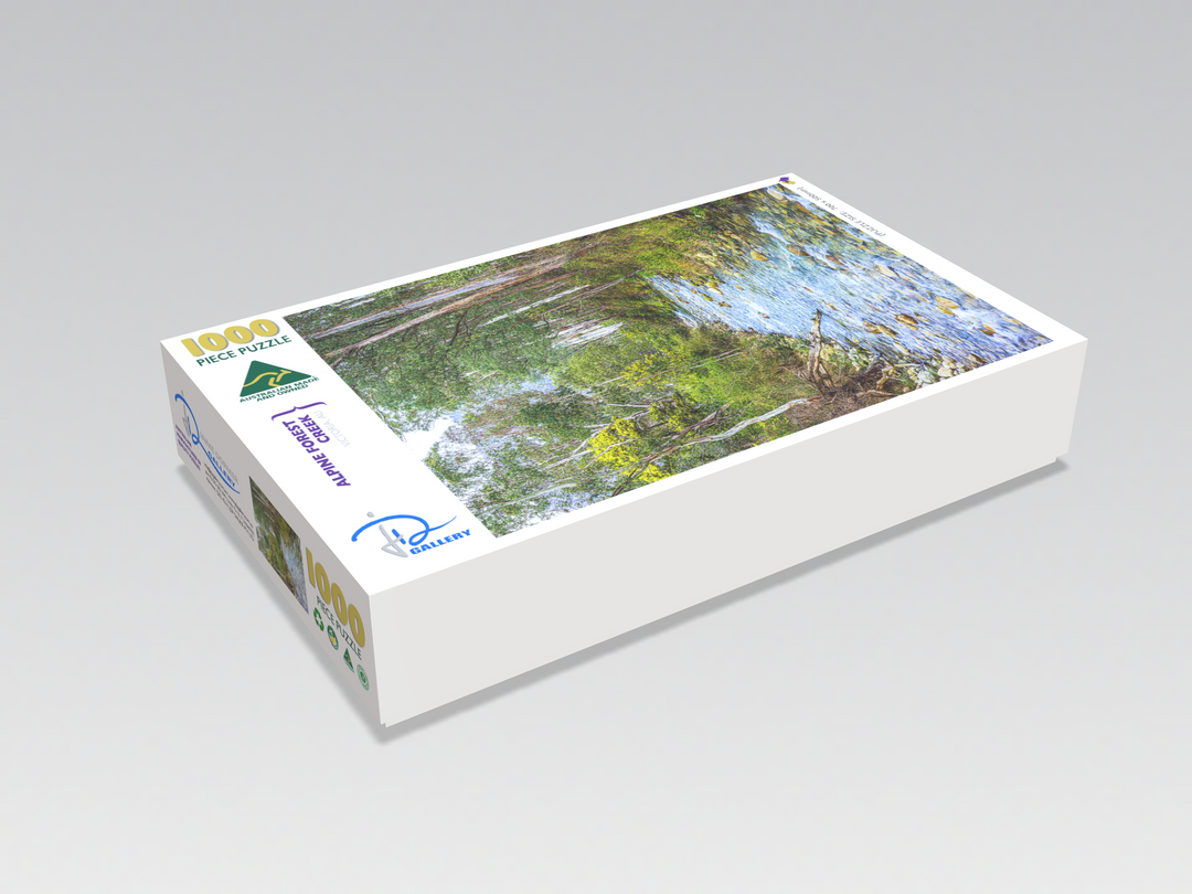 Alpine Forest Creek (Portrait)