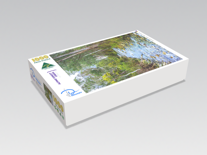 Alpine Forest Creek (Portrait)