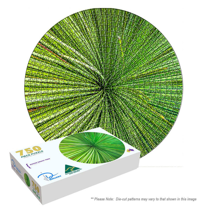 Aussie Grass Tree (Round)