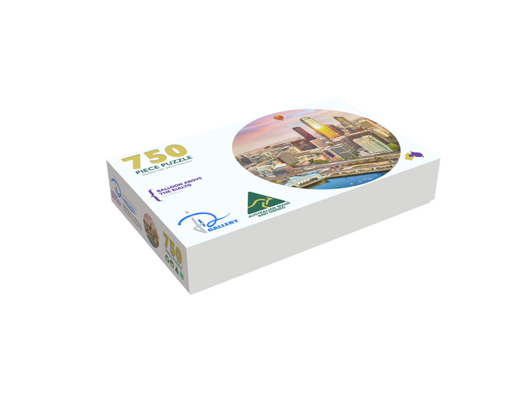 Balloon above the Rialto (Round)