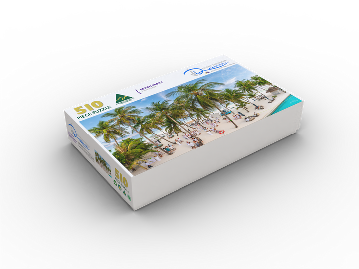 Beach Party (Panorama) Puzzle