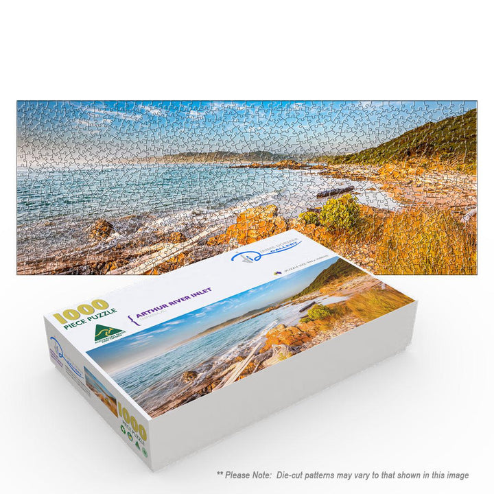 Arthur River Inlet (Panorama) Puzzle