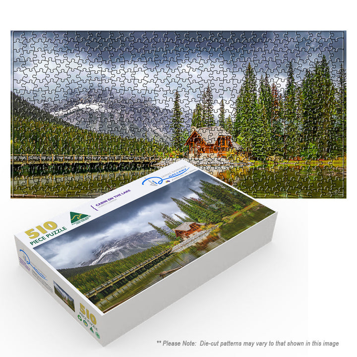 Cabin on the Lake (Panorama)