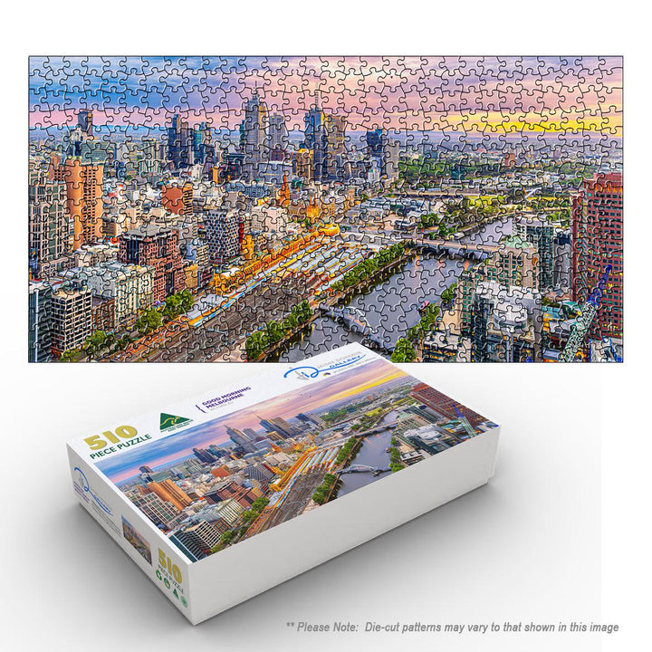 Good Morning Melbourne (Panorama) Puzzle