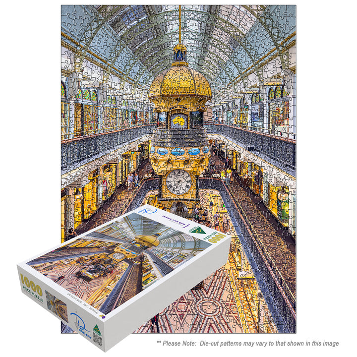Inside The QVB (Portrait)