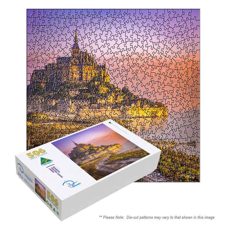 Mont Saint-Michel Sunrise (Square)