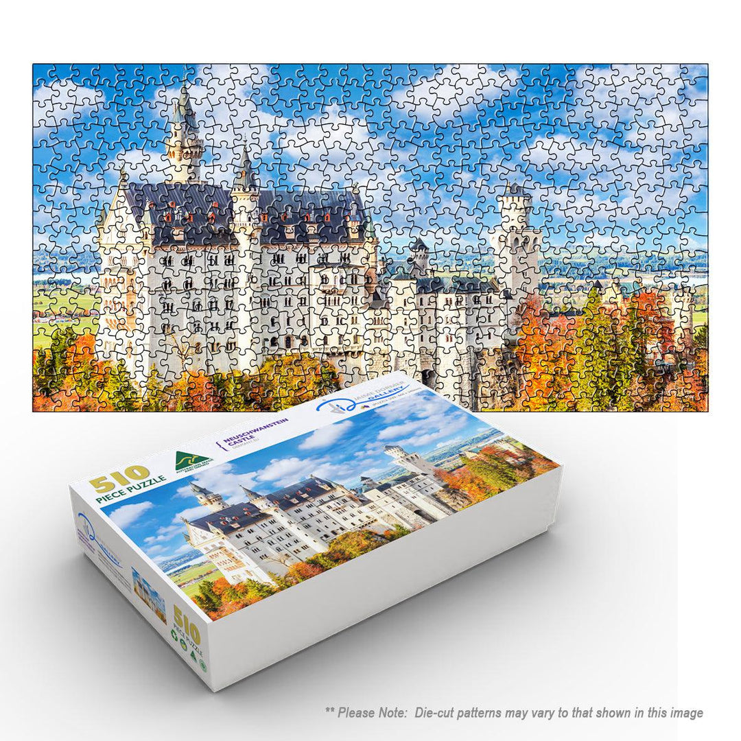 Neuschwanstein Castle (Panorama) Puzzle