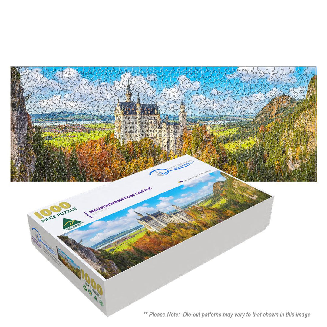 Neuschwanstein Castle (Panorama) Puzzle