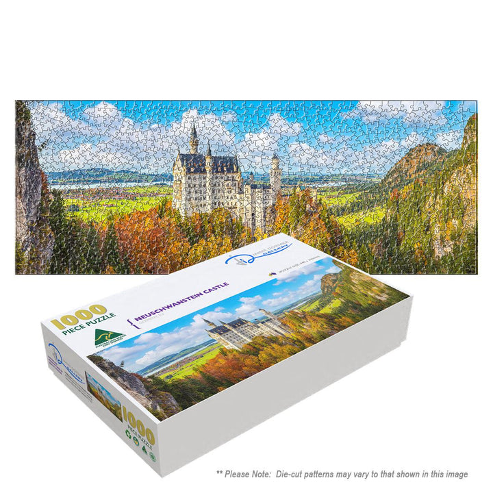 Neuschwanstein Castle (Panorama) Puzzle