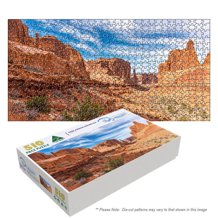 Park Avenue Arches NP (Panorama) Puzzle