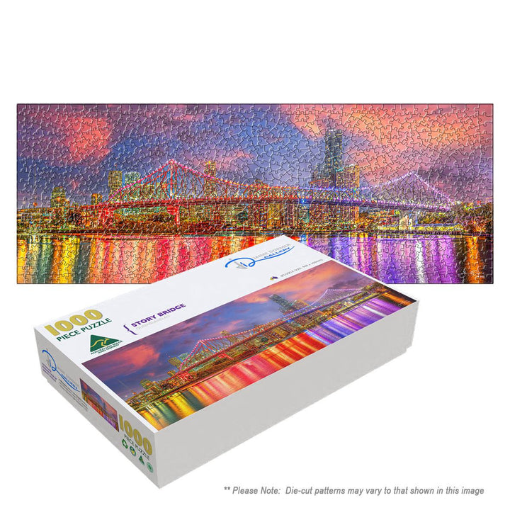 Twilight Story Bridge (Panorama) Puzzle