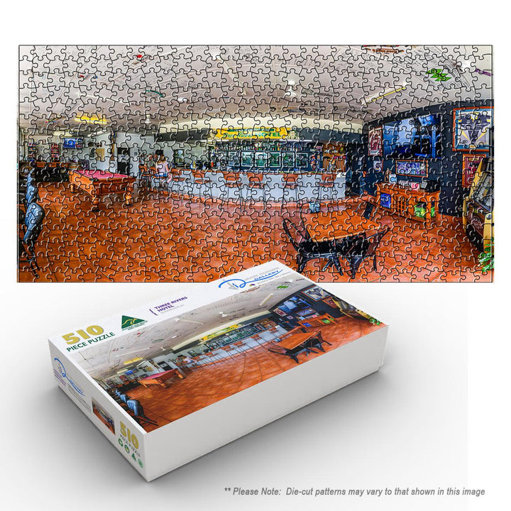 Three Rivers Hotel (Panorama) Puzzle