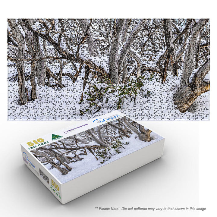 Twisted Snow Gums (Panorama) Puzzle