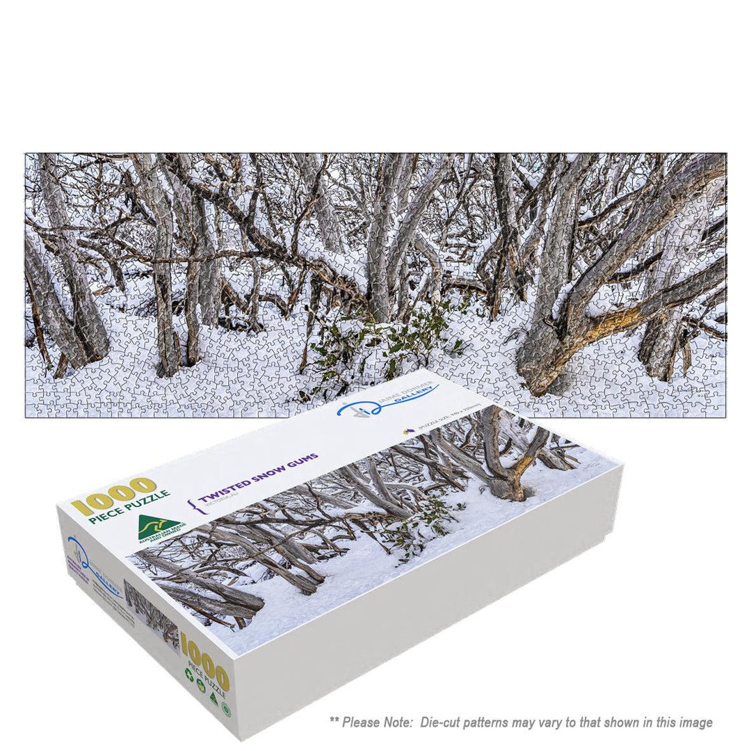 Twisted Snow Gums (Panorama) Puzzle