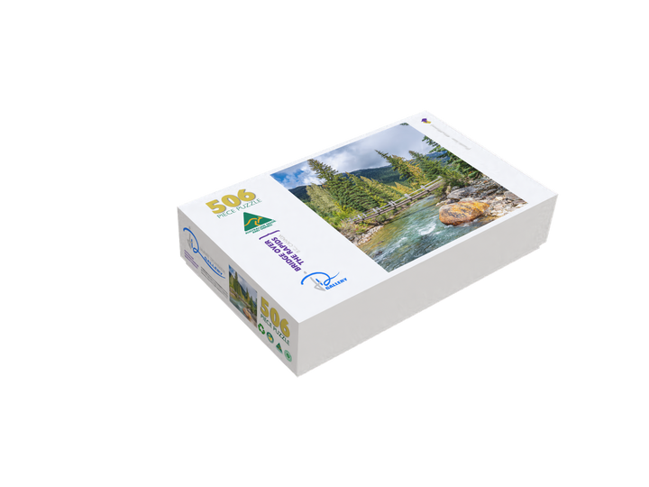 Bridge Over the Rapids (Square)