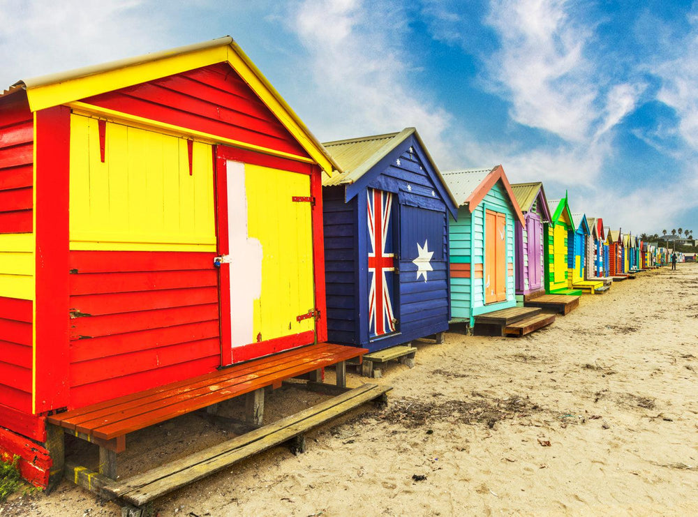 Brighton Beach Boxes (Landscape) QPuzzles