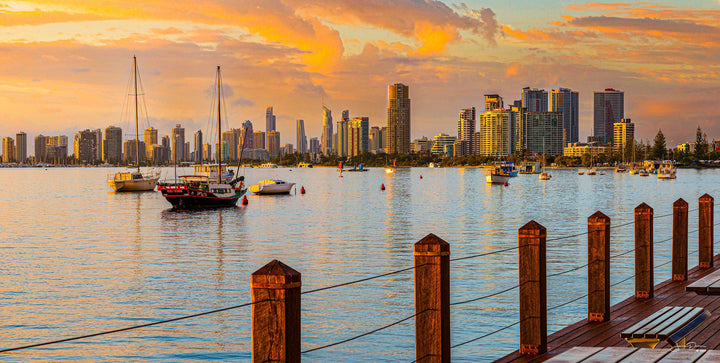 Broadwater Skyline (Panorama) Puzzle