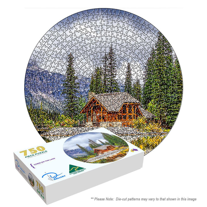 Cabin on the Lake (Round)