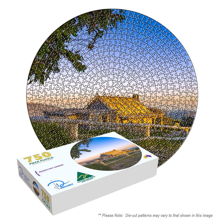 Craig's Hut Sunrise (Round)