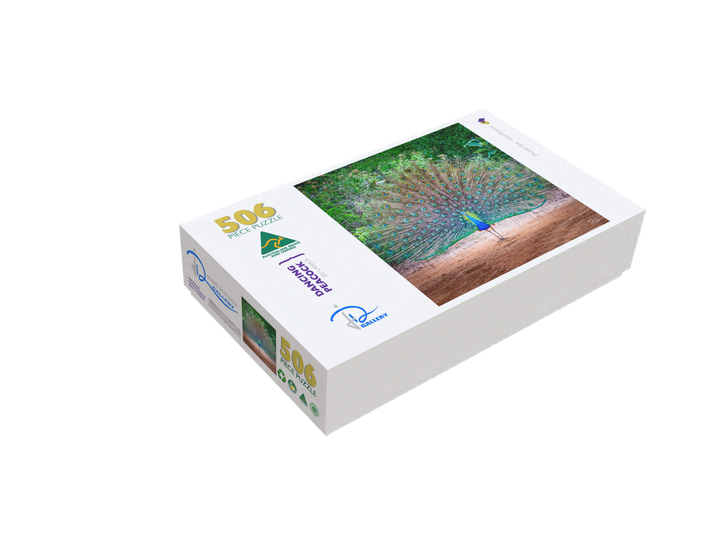 Dancing Peacock (Square)