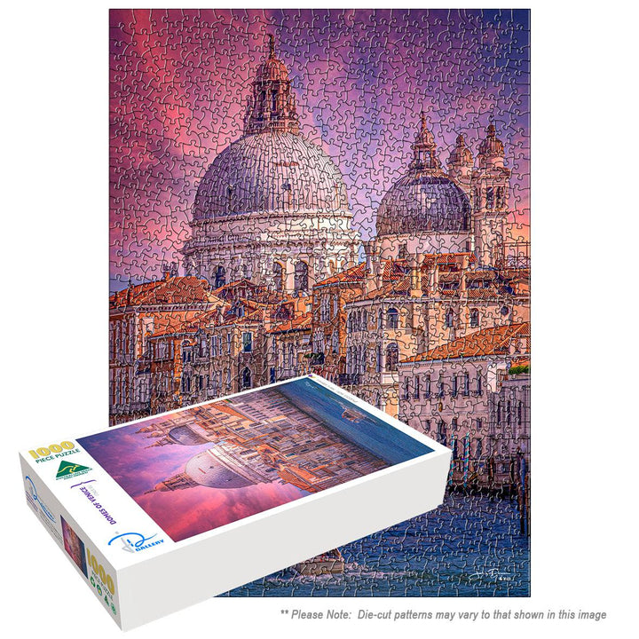 Domes of Venice (Portrait)