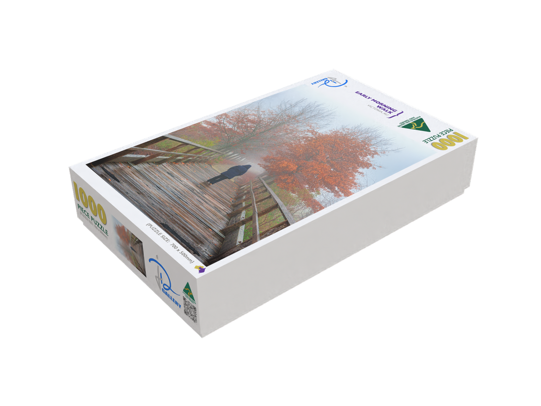 Early Morning Walk (Portrait)