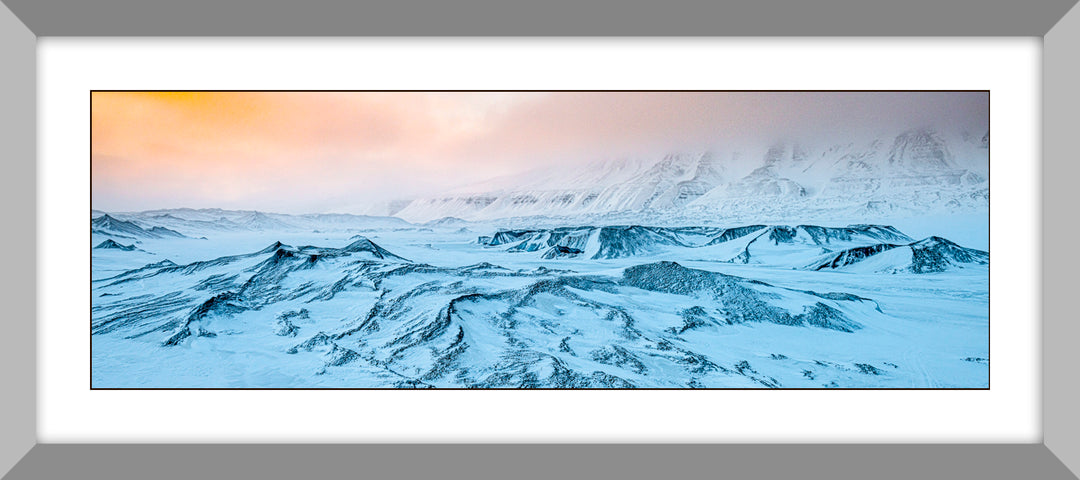 Svalbard Landscape Sunrise