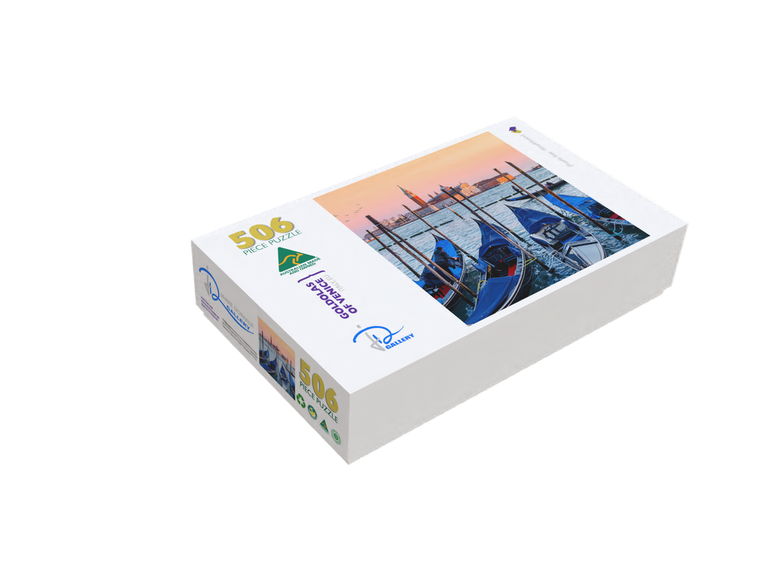 Gondolas Of Venice (Square)