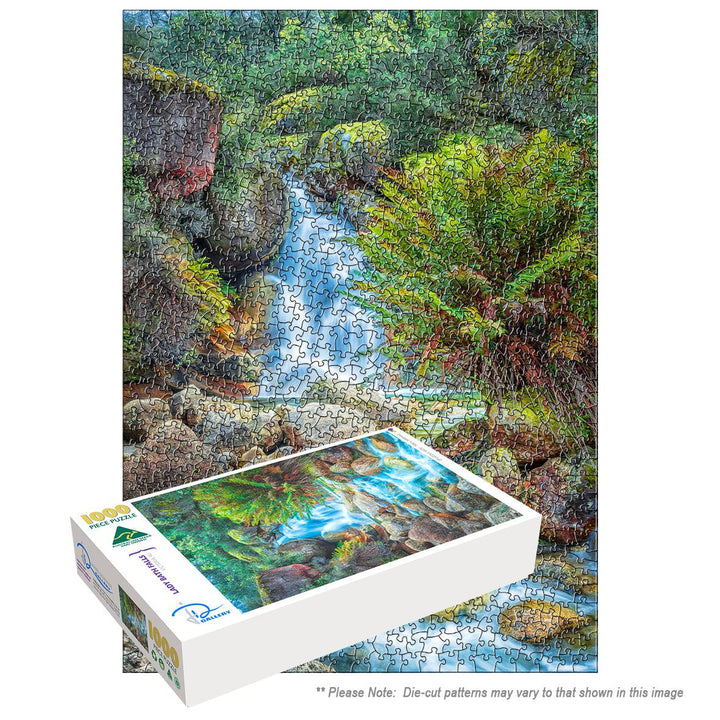 Lady Bath Falls (Portrait)