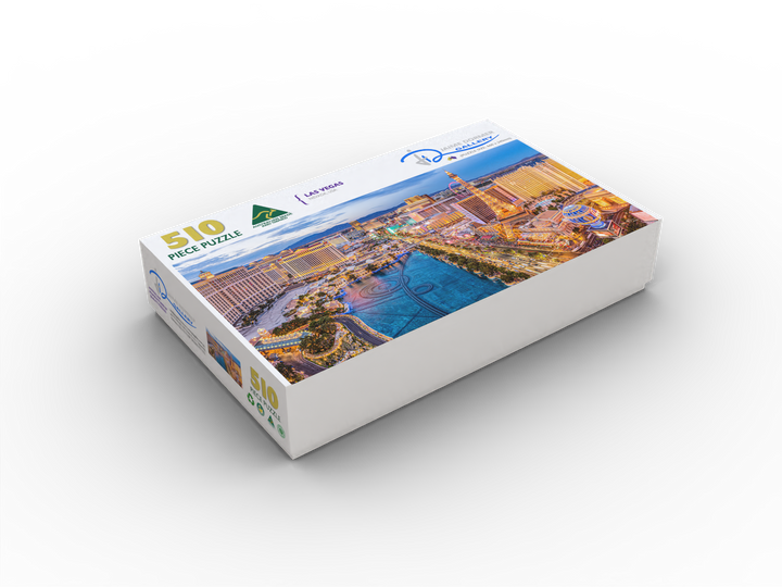 Las Vegas Lights (Panorama) Puzzle