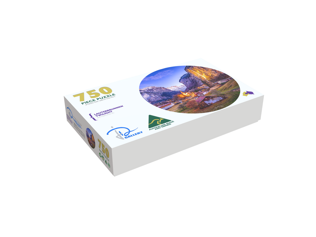 Lauterbrunnen Twilight (Round)