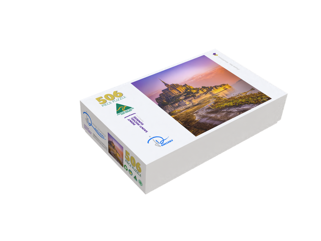 Mont Saint-Michel Sunrise (Square)