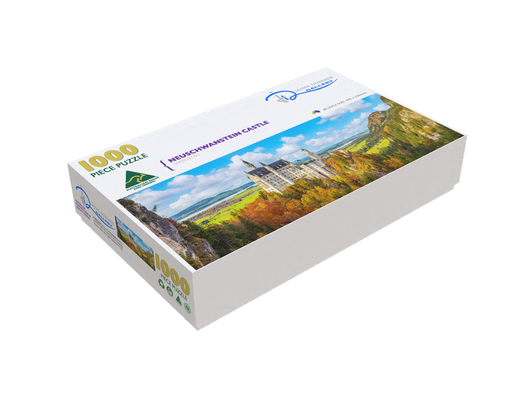 Neuschwanstein Castle (Panorama) Puzzle