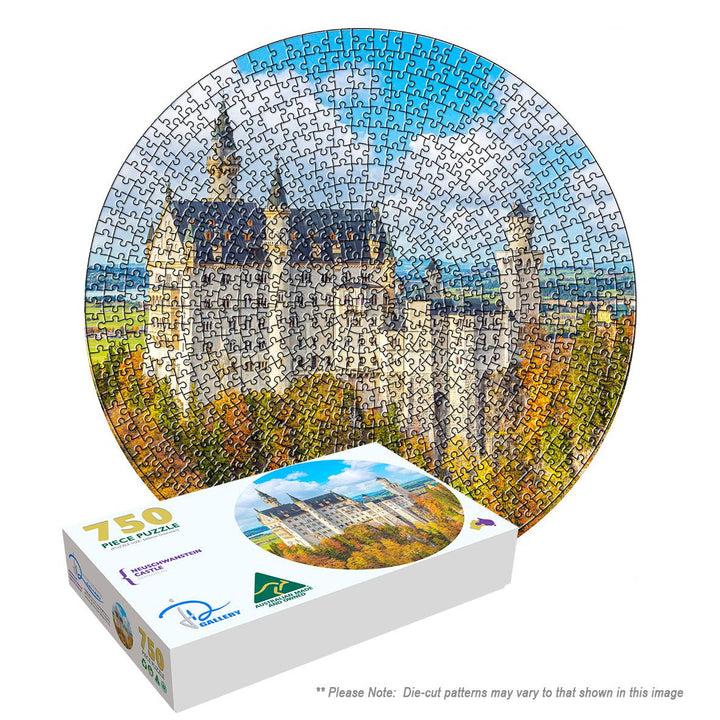 Neuschwanstein Castle (Round)
