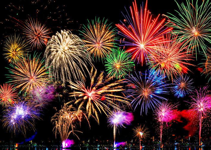 New Years Eve (Landscape) Jigsaw Puzzle by Artist Jaime Dormer and Manufactured by QPuzzles in Queensland