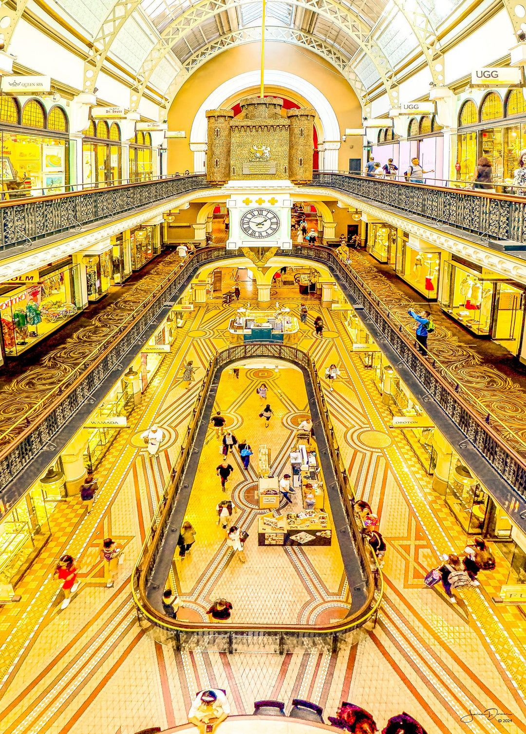 Queen Victoria Building (Portrait)