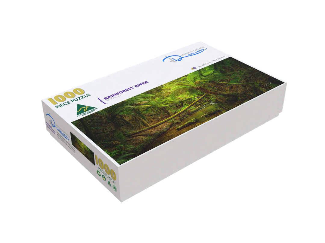 Rainforest River (Panorama) Puzzle