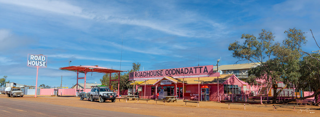 The Pink Roadhouse Oodnadatta (Panorama) Puzzle