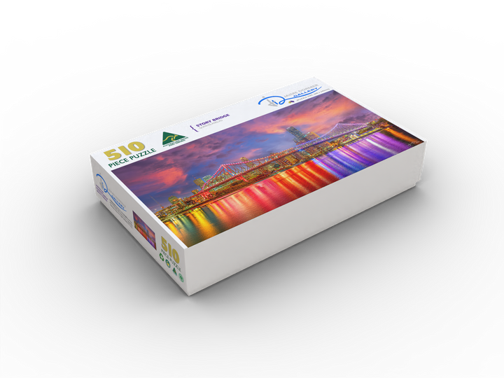 Twilight Story Bridge (Panorama) Puzzle