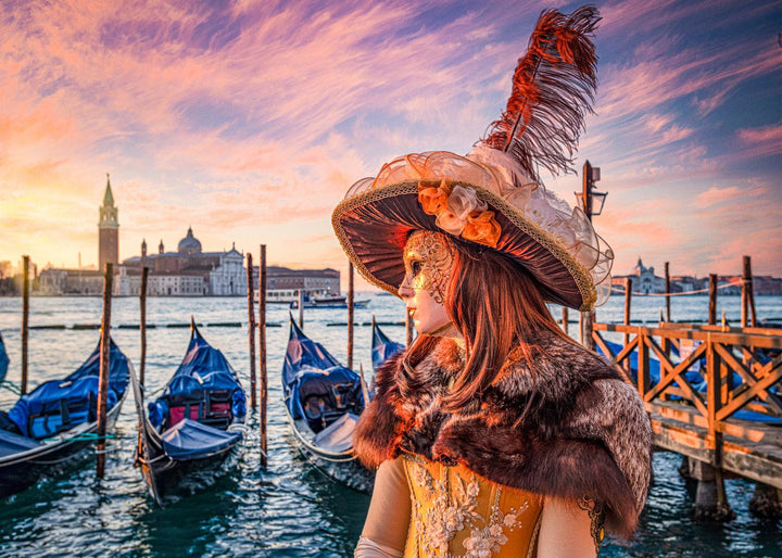 Sunrise on the Masquerade (Landscape) Jigsaw Puzzle by Artist Jaime Dormer and Manufactured by QPuzzles in Queensland