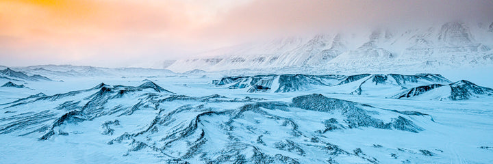 Svalbard Landscape Sunrise
