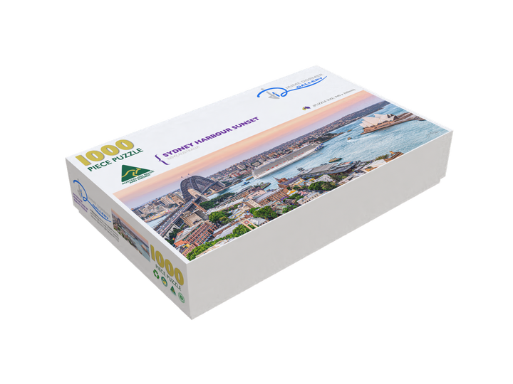 Sydney Harbour Sunset (Panorama) Puzzle