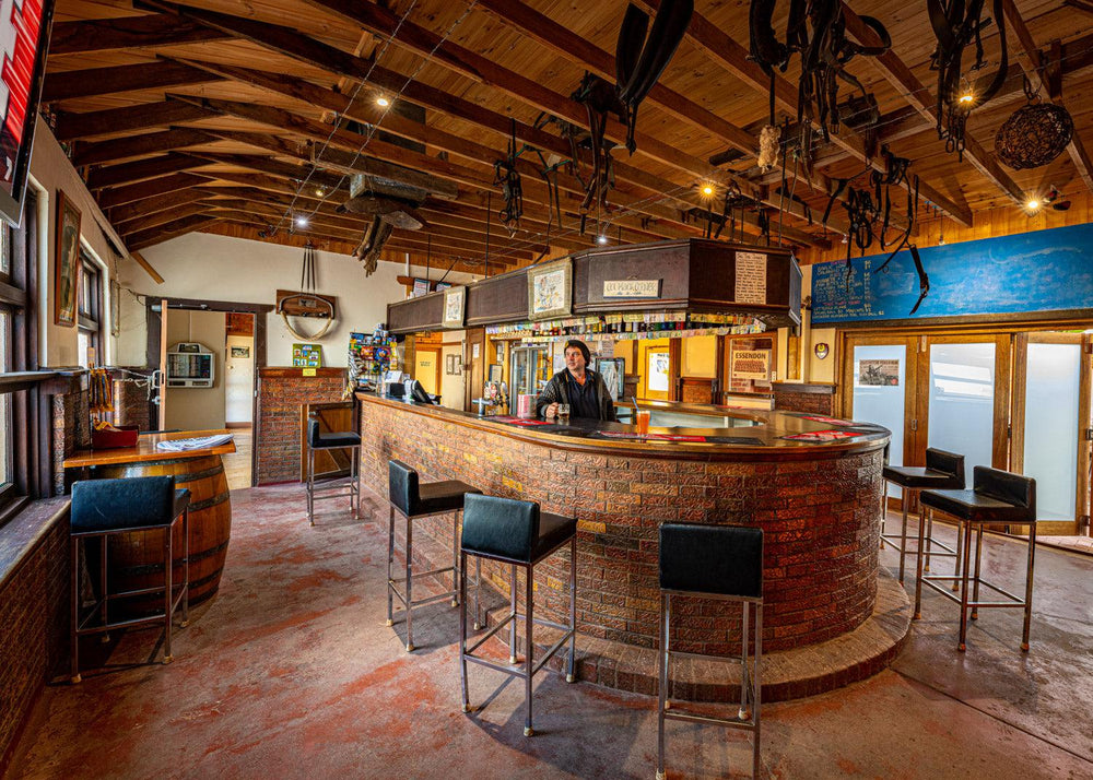 The Patchewollock Pub (Landscape) Jigsaw Puzzle by Artist Jaime Dormer and Manufactured by QPuzzles in Queensland