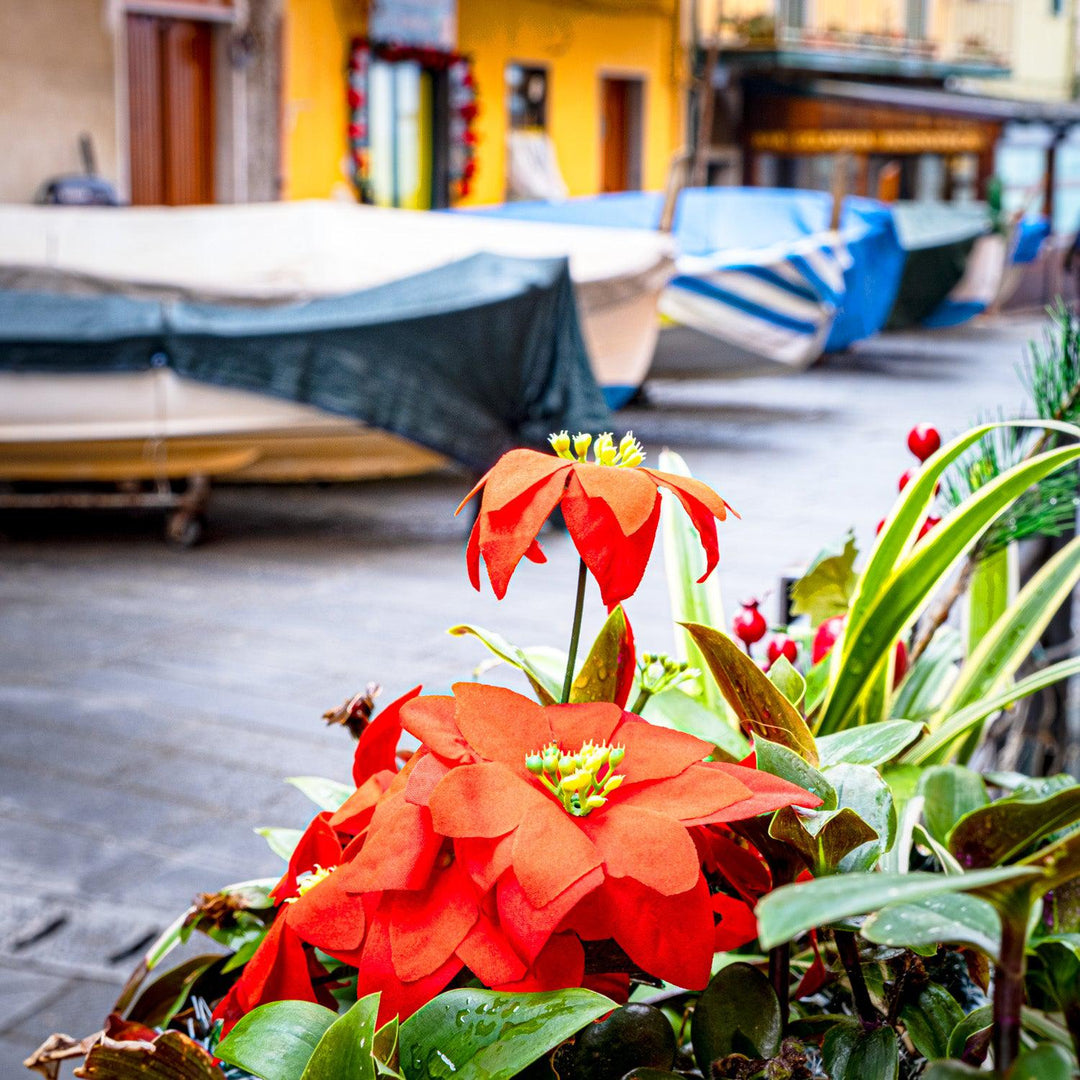 The Streets of Manarola (Square) Jigsaw Puzzle by Artist Jaime Dormer and Manufactured by QPuzzles in Queensland