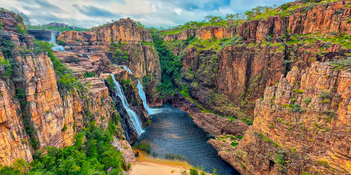 Twin Falls Kakadu (Panorama) Puzzle