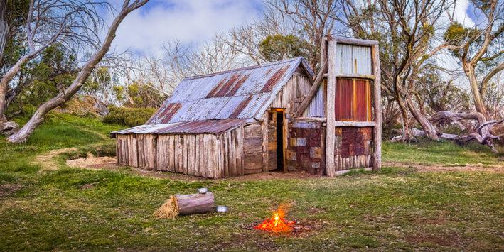 Wallace's Campfire (Pano) Jigsaw Puzzle by Artist Jaime Dormer and Manufactured by QPuzzles in Queensland