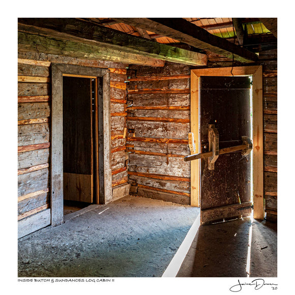 Inside Butch & Sundances Log Cabin II