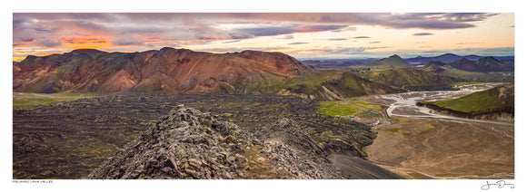 Icelandic Lava Valley