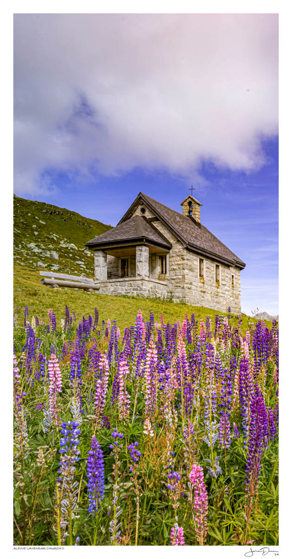 Alpine Lavendar Church II